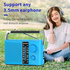 LEOTEC AM/FM Radio with Best Reception, AC or Battery Operated Portable Radio - Image 3