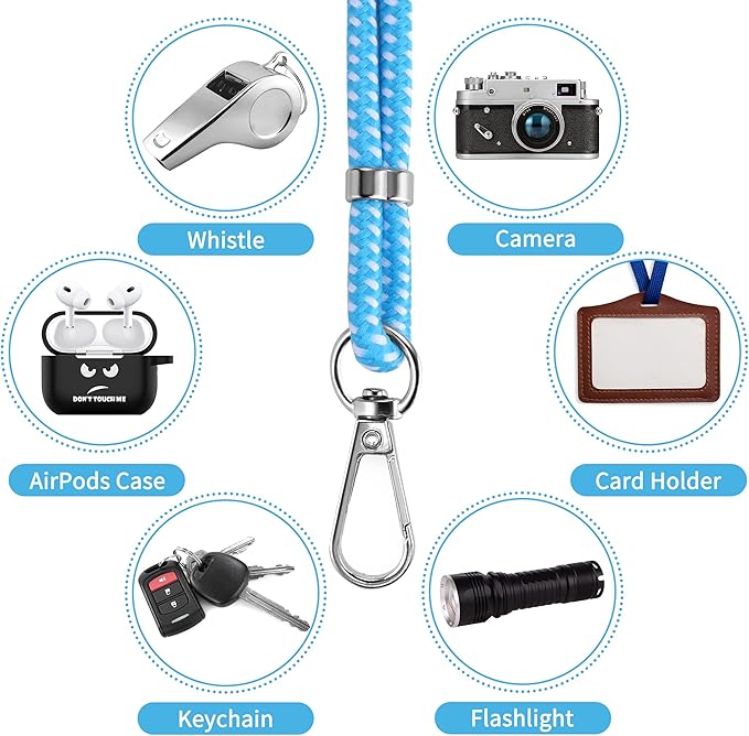 CACOE Phone Lanyard 2 PCS-2 PCS Adjustable Neck Strap, Universal Crossbody - Image 3