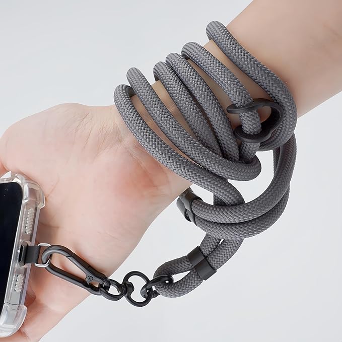 Adjustable Cell Phone Lanyard Crossbody Smartphone Strap Soft Rope Phone Lanyard - Image 4
