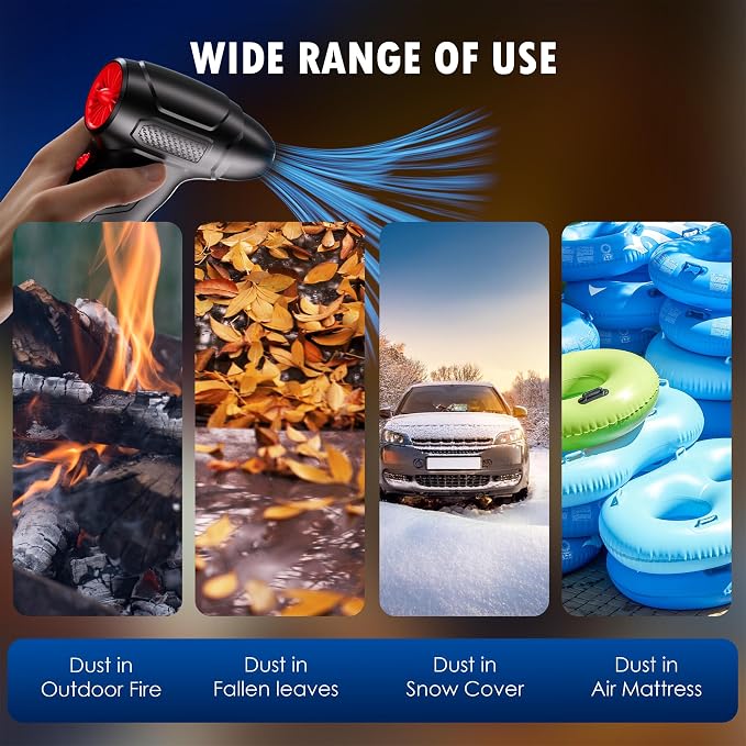 Compressed Air Duster, Mini Blower, Turbo Fan, 200000RPM Electric Duster - Image 7
