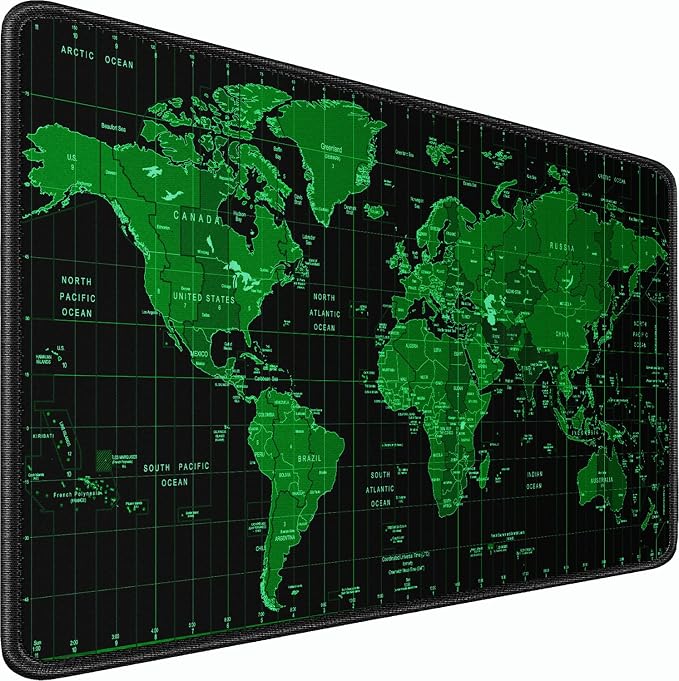 Large Gaming Mouse Pad, 31.5x15.7 inch Large Extended Computer Keyboard Mouse by Naukay