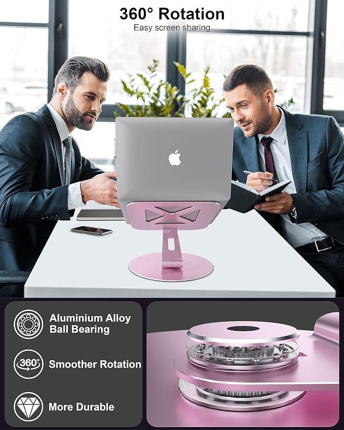 Ultra-Stable Swivel Laptop Stand - Image 2