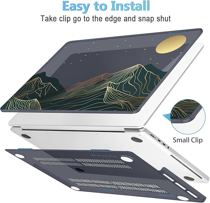 Mektron Case for MacBook Pro 16" M4 A3403 A3186 M3 A2991 M2 A2780 M1 A2485 - Image 3