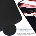 Large Extended Mouse Pad with Stitched Edges, Durable Non-Slip Natural Rubber - Image 3