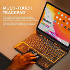 GUSGU Transparent Case with Wireless Keyboard - Image 6