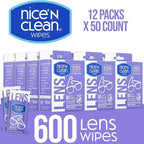 Nice 'N CLEAN SmudgeGuard Lens Wipes | Individually-Wrapped, Pre-Moistened - Image 2