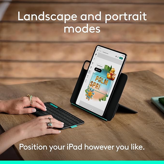 Logitech Flip Folio, Keyboard Case - Image 5