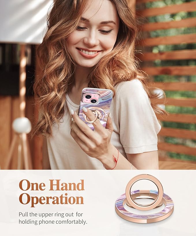 GVIEWIN Magnetic Phone Ring Holder, Compatible - Image 6