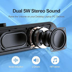 LENRUE Computer Speakers for Desktop, PC Speakers - Image 2