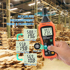 Protmex PT6508 Temperature Humidity Meter, Digital Thermometer Hygrometer - Image 7