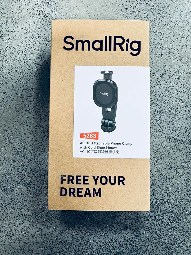 SMALLRIG AC-10 Magnetic Attachable Phone Clamp, Phone Mount - Image 12