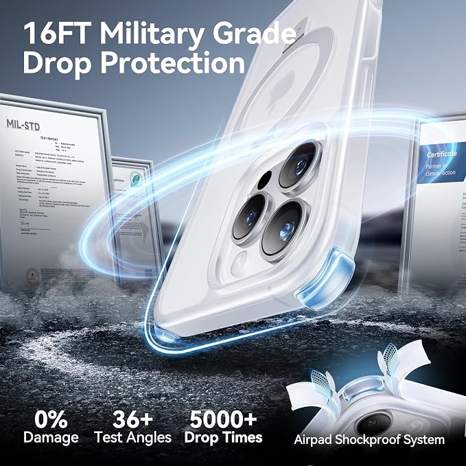 CASEKOO Designed for iPhone 16 Pro Max Case - Image 5