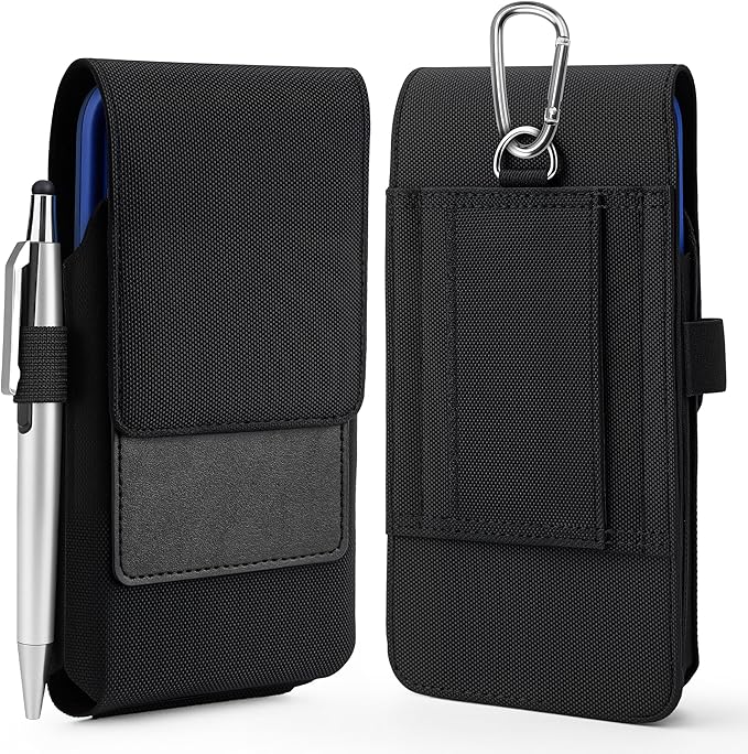 BECPLT Nylon Holster for Galaxy S25 Ultra 5G S24/S23/S22/S21/S20 Ultra Belt by BECPLT