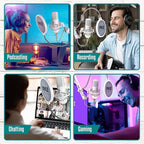 Pyle USB Condenser Microphone Streaming Kit - Image 6