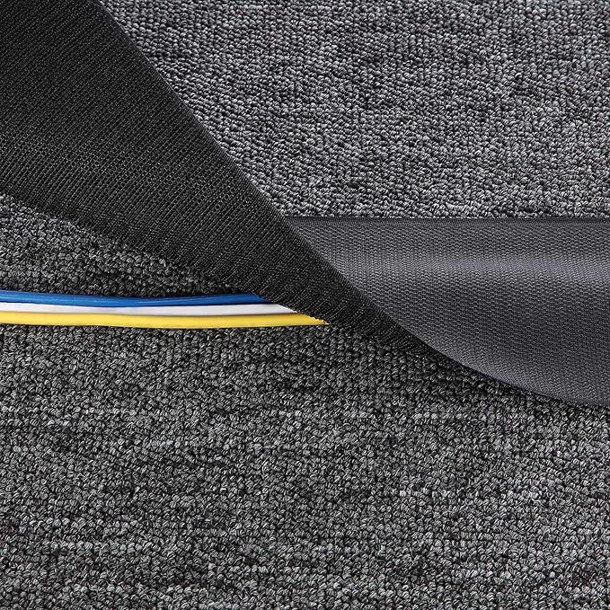 Cable Floor Strip Cord Cover Grip Floor Cable Protector Carpet Cable Management - Image 7
