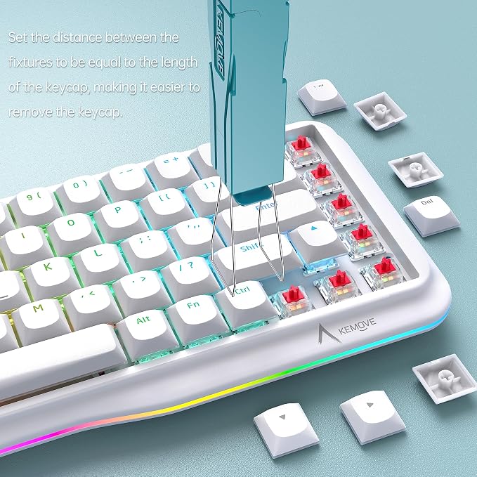 KEMOVE P10 2-in-1 Switch Puller Keycap Puller - Image 4