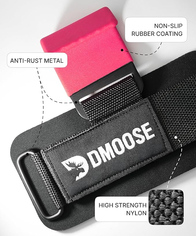 DMoose Fitness Weight Lifting Hooks - Image 3