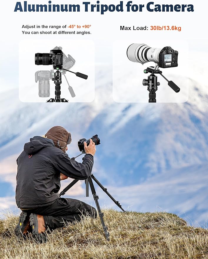 JOILCAN Camera Tripod, Heavy Duty Tripod - Image 2