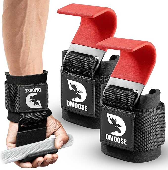 DMoose Fitness Weight Lifting Hooks by DMooseFitness