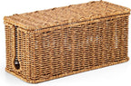 Handmade Cable Management Box, Imitation Rattan Cord Organizer Cord Hider Box - Image 6
