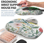 2-in-1 Ergonomic Set, Wave Keyboard Wrist Rest and Massage Slope Mouse Pad - Image 3