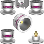 Audiocrast IF03S Speaker Isolators, Hi-End Speaker Spikes, HiFi Stand Feet Pads by Viborg