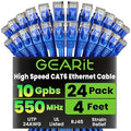 GearIT Cat 6 Ethernet Cable Pack by GEARit