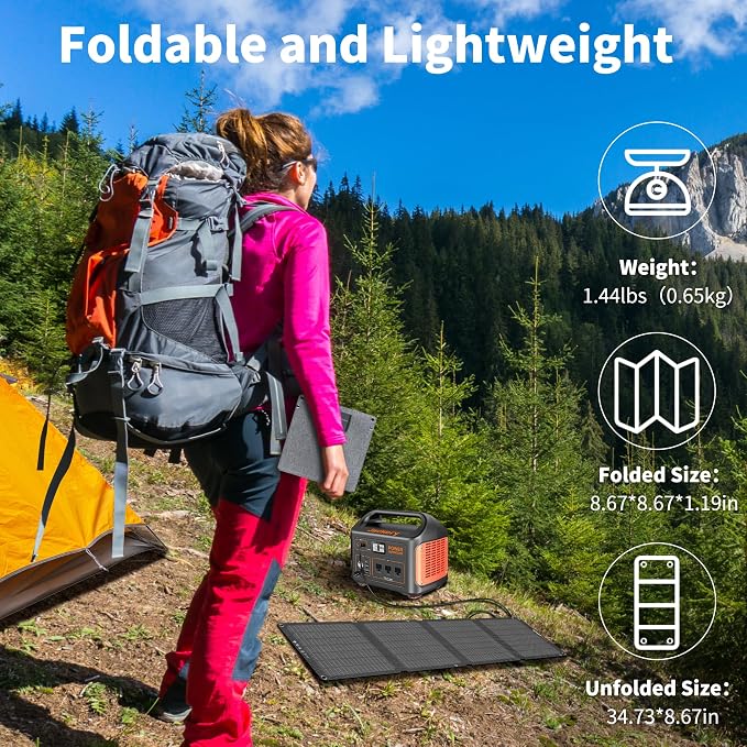 N-Type 16BB Portable Solar Panels 30W Foldable Solar Panels Charger ETFE Solar - Image 5