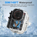 FitStill 164FT/50M Waterproof Case&3 Filters&Floating Hand Grip Stick Set - Image 3