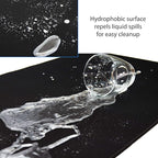 Gaming Mouse Pad Massive 46 inch | 46x17.3x0.20 Extra Thick | Black | Stitched - Image 4