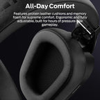 Monster Mission ANC200 Wireless Gaming Headset, 7.1 Virtual Surround Sound - Image 6