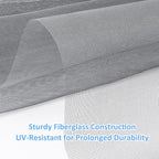 48"x102" Window Screen Mesh, Fiberglass Window Screen, Screen Door Mesh - Image 3