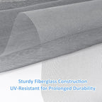 40"x118" Window Screen Mesh, Fiberglass Window Screen, Screen Door Mesh - Image 3