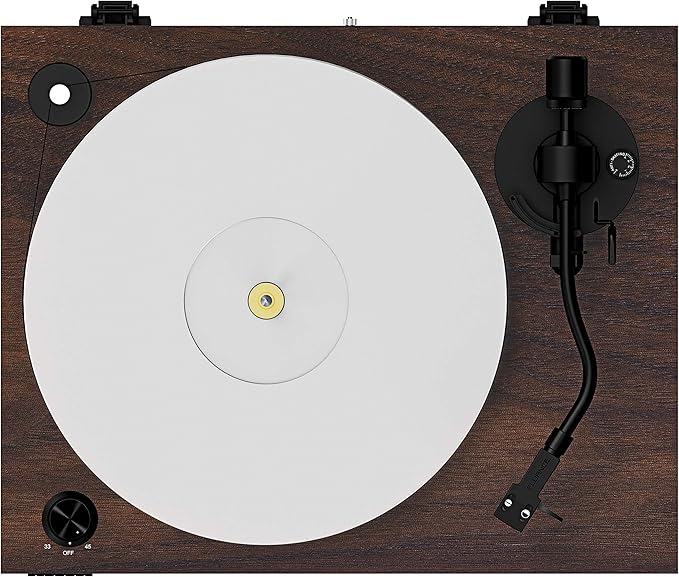 Fluance RT85 Turntable with Ortofon Cartridge, Acrylic Platter, Speed Control - Image 5