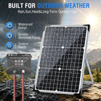 Voltset 30W Solar Battery Charger - 12V Solar Panel Kit - IP67 Waterproof Solar - Image 2