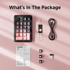 EWEADN NK20 Wireless Retro Mechanical Numpad - Image 9