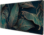 Desk Pad, Non-Slip Rubber Base Mousepad by LuckyCow
