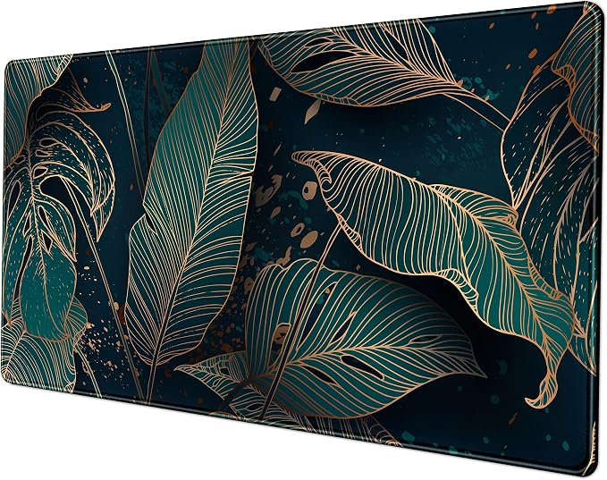 Desk Pad, Non-Slip Rubber Base Mousepad by LuckyCow