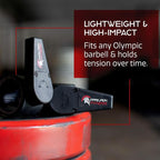 Dark Iron Fitness Barbell Clamps 2 Inch - Image 4