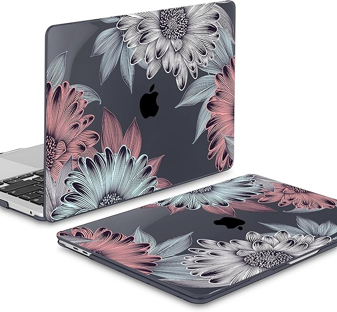 Mektron for MacBook Air 13 Case A1466/A1369, Snap-on Plastic Hard Shell Cover - Image 4
