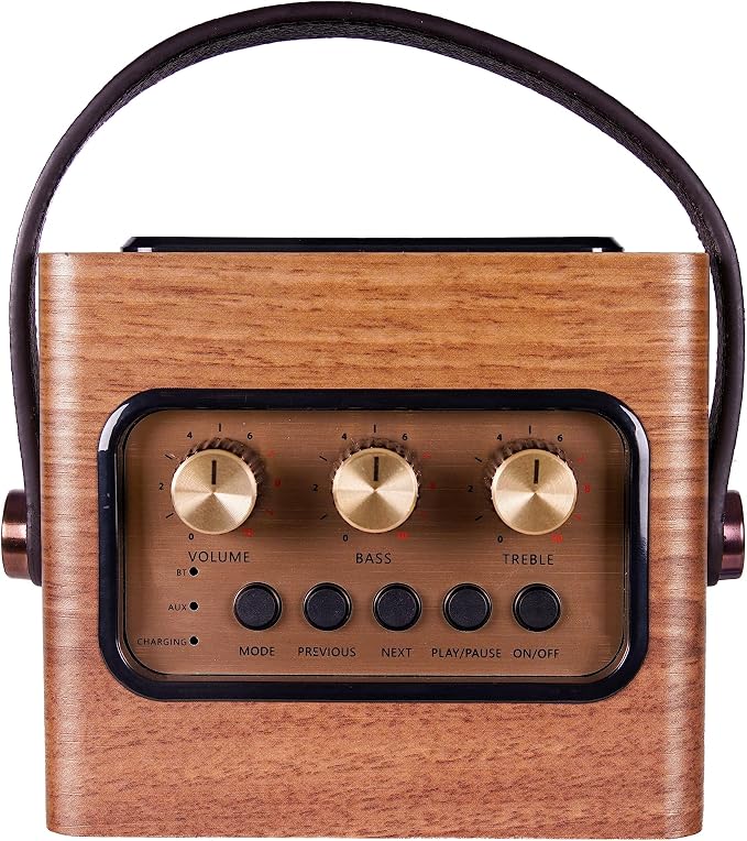 Fuse Andle Vintage Retro Bluetooth Speaker - Image 8