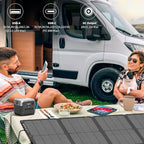 N-Type 16BB 60W Portable Solar Panels NextGen Foldable Solar Panel Charger Kit - Image 6