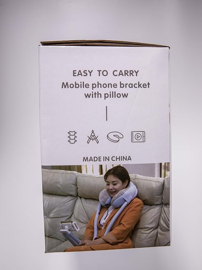 MoKo Neck Phone Holder, 360 Rotatable Gooseneck Pillow Stand, Fits 4"-11" - Image 12