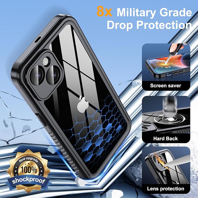 for iPhone 14 Case Waterproof - Image 4
