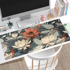 Vintage Floral Desk Mat XXL Large Gaming Mouse Pad Extended Desk Pad, Tropical - Image 4