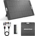 N-Type 16BB 110W 18V Portable Solar Panel Kit, Portable Foldable Solar Panel by SOKIOVOLA