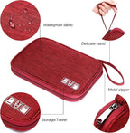 CILLA Travel Cord Organizer Case, Portable Waterproof Storage Bag - Image 4
