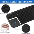 MABOZOO L-Shaped Desk Wrist Elbow Rests, Ergonomic Wrist Cushions - Image 3
