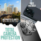 Smartish® iPhone 16 Pro Max Screen Protector + Camera Lens Covers - Image 5
