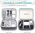 CILLA Electronics Organizer Travel, Travel Cord Organizer Case, Compact - Image 2
